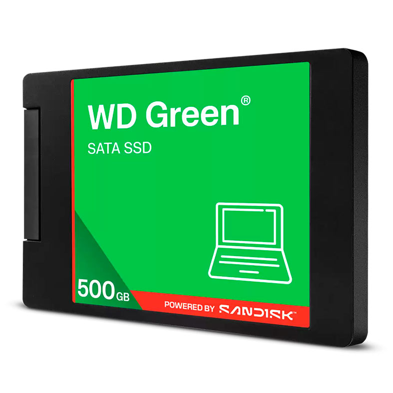 SSD WD Green, 500GB, 2.5, Sata III 6GB/s, Leitura 545MB/s, Gravacao 505MB/s, WDS500G5G0A - miniatura 3