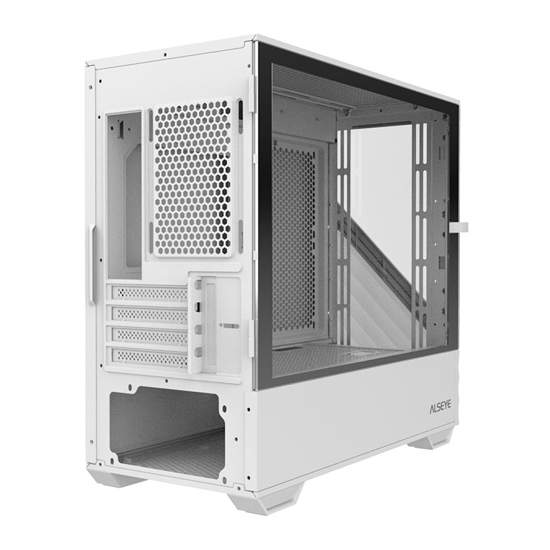 Gabinete Gamer Alseye Wins 80, Mid-Tower, Lateral de Vidro, Branco, WINS80-W - miniatura 11