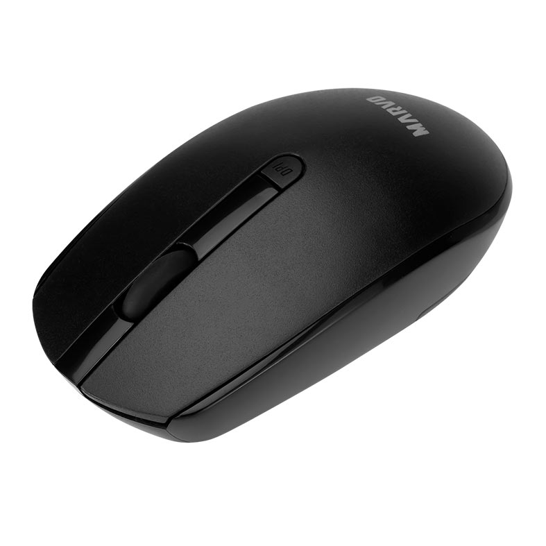 Kit Teclado e Mouse Marvo WS005, ABNT2, 1600PI, Wireless, Preto, WS005-BK-PT - miniatura 4