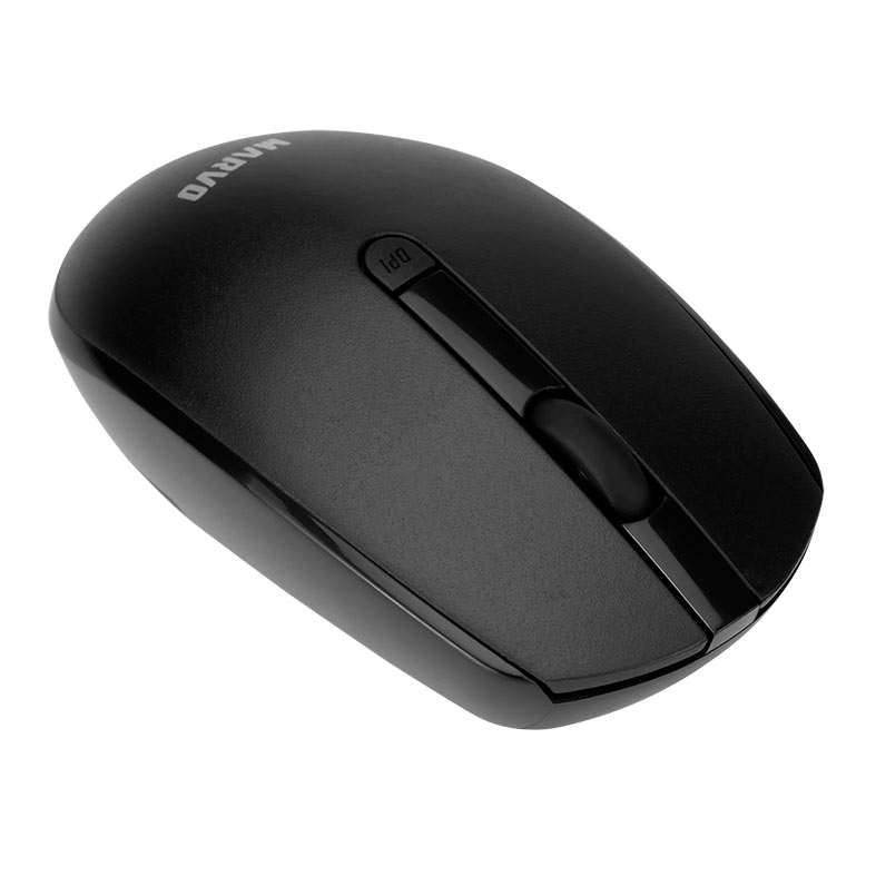 Kit Teclado e Mouse Marvo WS005, ABNT2, 1600PI, Wireless, Preto, WS005-BK-PT - miniatura 8