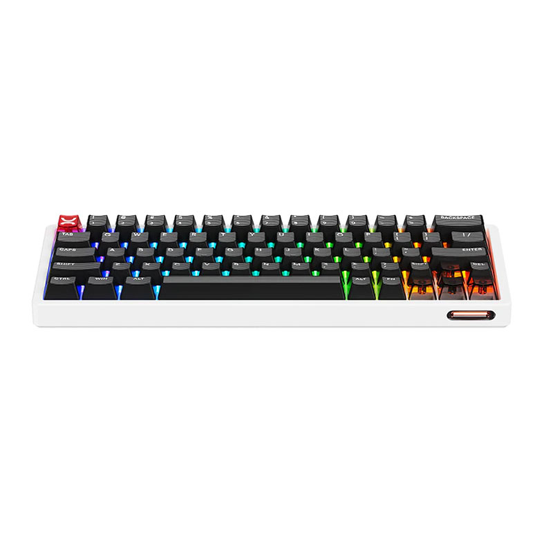 PRE VENDA - Teclado Magnetico Scyrox Xpunk 63, RGB, Branco, X-PUNK-WH - miniatura 3