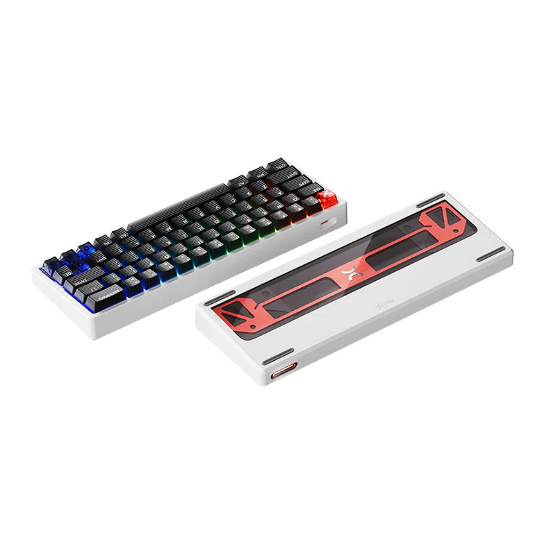 PRE VENDA - Teclado Magnetico Scyrox Xpunk 63, RGB, Branco, X-PUNK-WH - miniatura 6