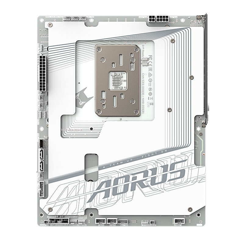 PRE VENDA - Placa Mae Gigabyte X870 Aorus Stealth Ice, DDR5, Socket AMD AM5, ATX, Chipset AMD X870, X870-A-STEALTH-ICE - miniatura 8