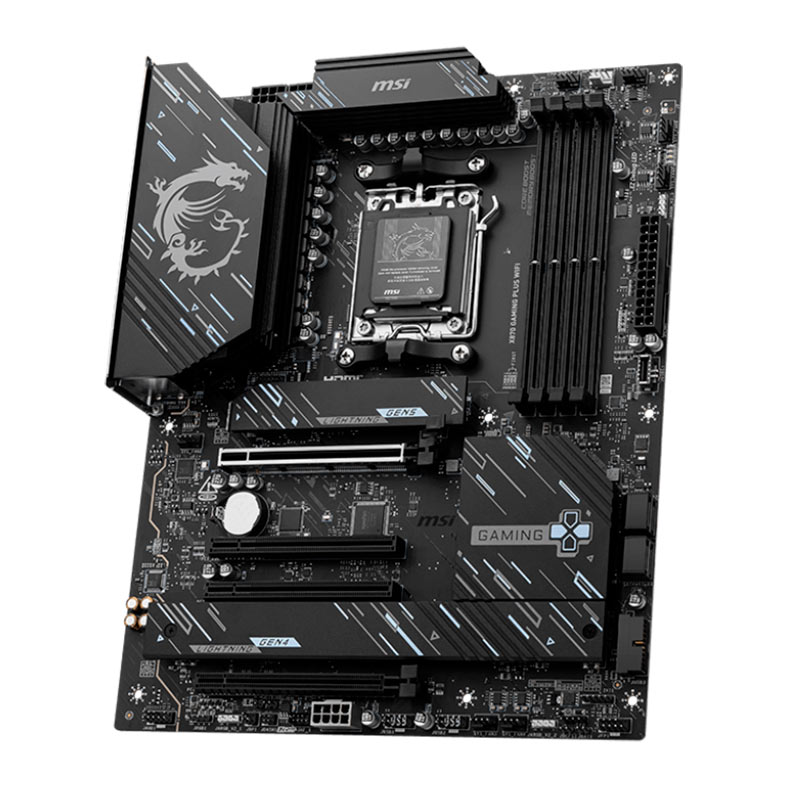 Placa Mae MSI X870 Gaming Plus WiFi, DDR5, Socket AMD AM5, ATX, Chipset AMD X870, X870-GAMING-PLUS-WIFI - miniatura 5