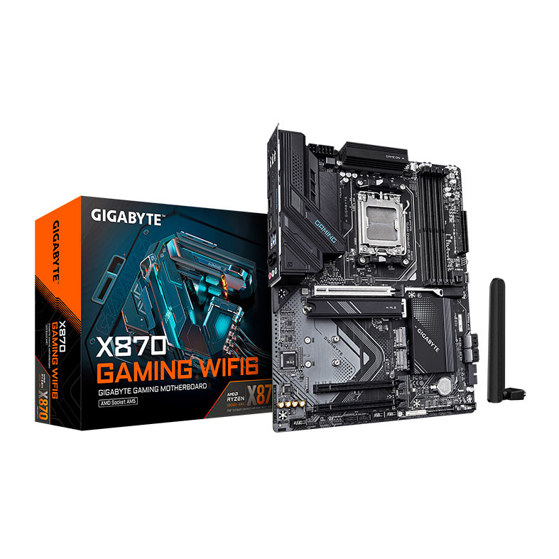 Placa Mae Gigabyte X870 Gaming WiFi6, DDR5, Socket AMD AM5, ATX, Chipset AMD X870, X870-GAMING-WIFI6 - miniatura 3