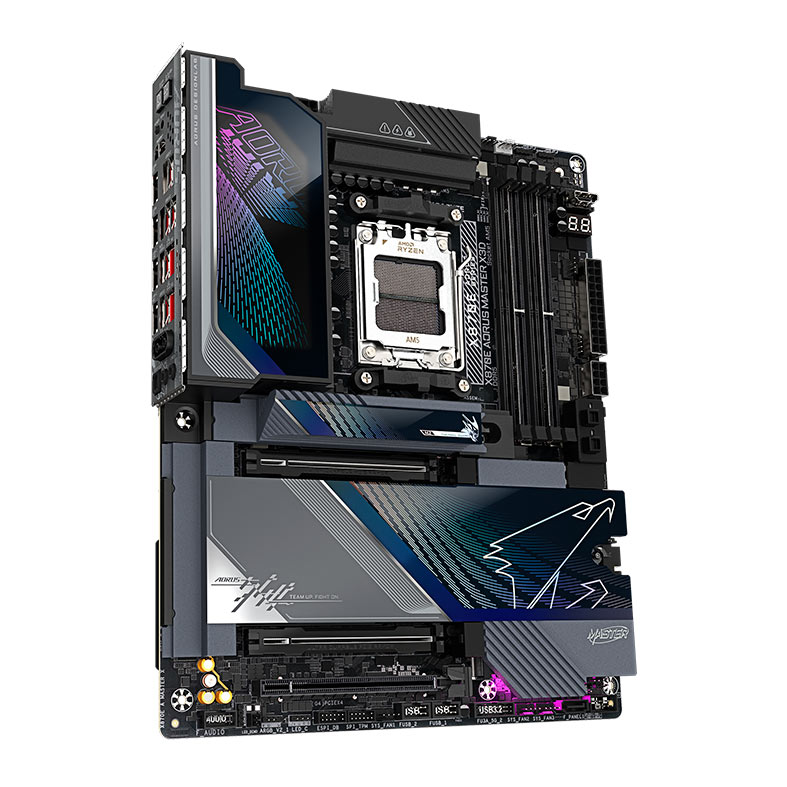 PRE VENDA - Placa Mae Gigabyte X870E Aorus Master X3D, DDR5, Socket AMD AM5, ATX, Chipset AMD X870E, X870E-A-MASTER-X - miniatura 4