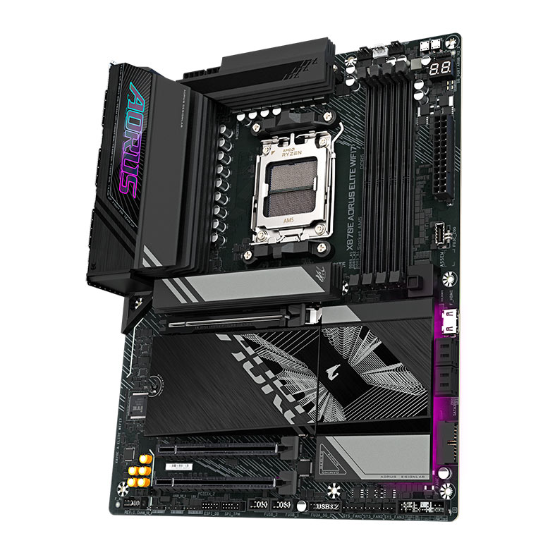 Placa Mae Gigabyte X870E Aorus Elite WIFI7, DDR5, Socket AMD AM5, ATX, Chipset AMD X870E, X870E-A-ELITE-WIFI7 - miniatura 5