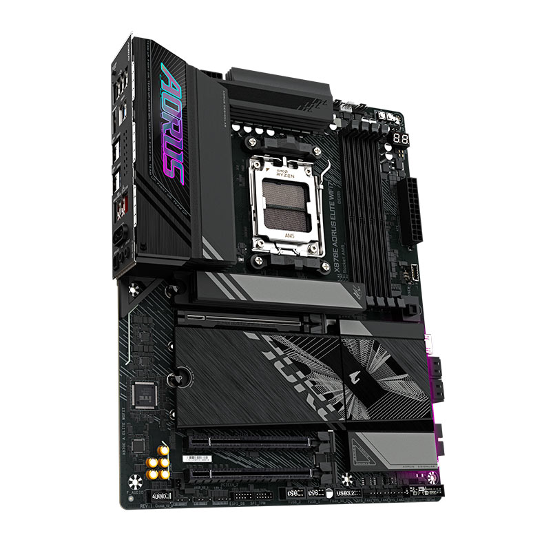 Placa Mae Gigabyte X870E Aorus Elite WIFI7, DDR5, Socket AMD AM5, ATX, Chipset AMD X870E, X870E-A-ELITE-WIFI7 - miniatura 4