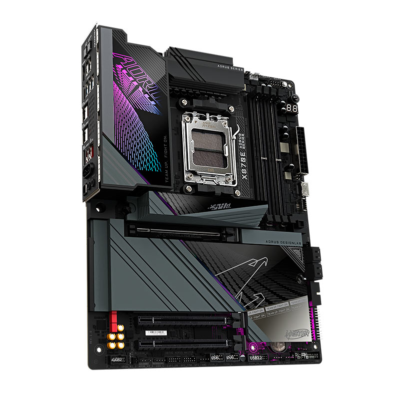 Placa Mae Gigabyte X870E Aorus Master, DDR5, Socket AMD AM5, ATX, Chipset AMD X870E, X870E-AORUS-MASTER - miniatura 4
