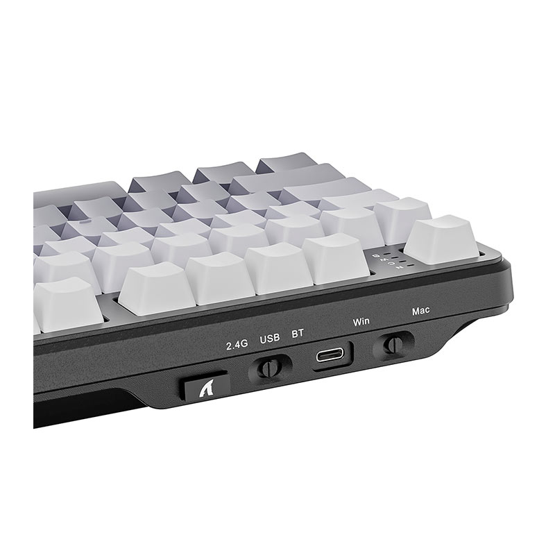 PRE VENDA - Teclado Mecanico Attack Shark X98PRO, RGB, Switch Blueberry, Tri-Mode, Gradient Black, X98-PRO-GRADIENT-BLACK - miniatura 7