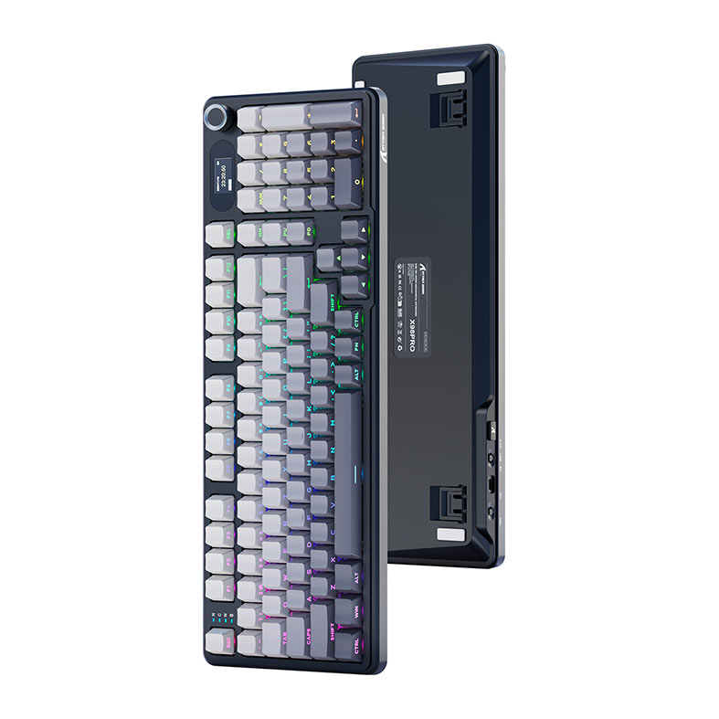 PRE VENDA - Teclado Mecanico Attack Shark X98PRO, RGB, Switch Blueberry, Tri-Mode, Gradient Black, X98-PRO-GRADIENT-BLACK - miniatura 5