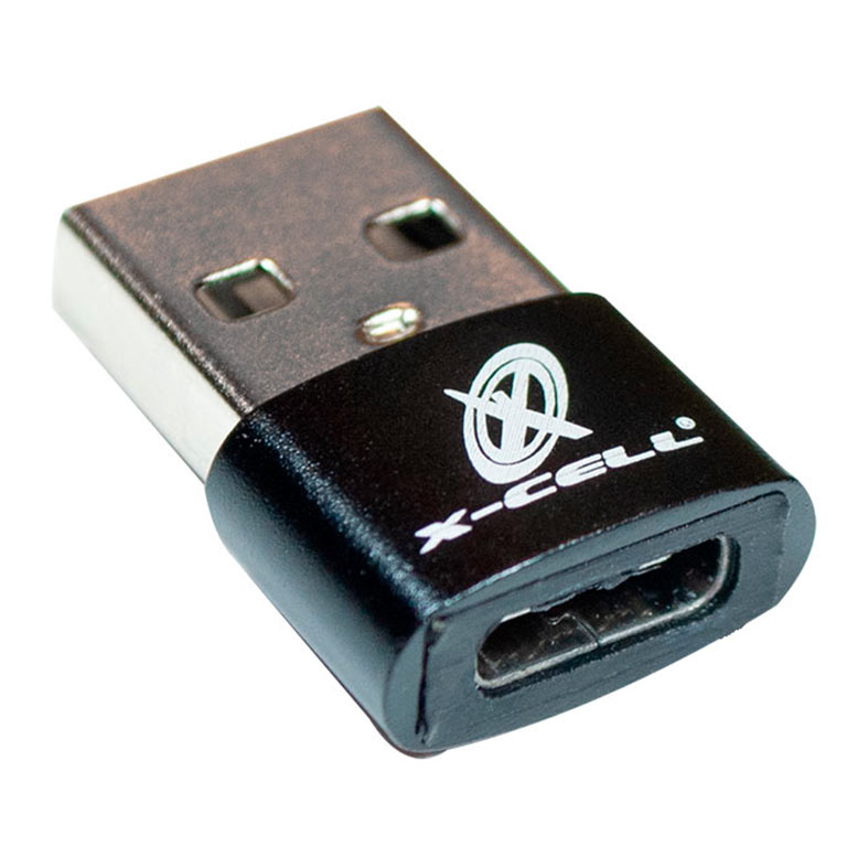Adaptador USB-C Para Tipo-A X-Cell, Preto, XC-ADP-29 - imagem 1
