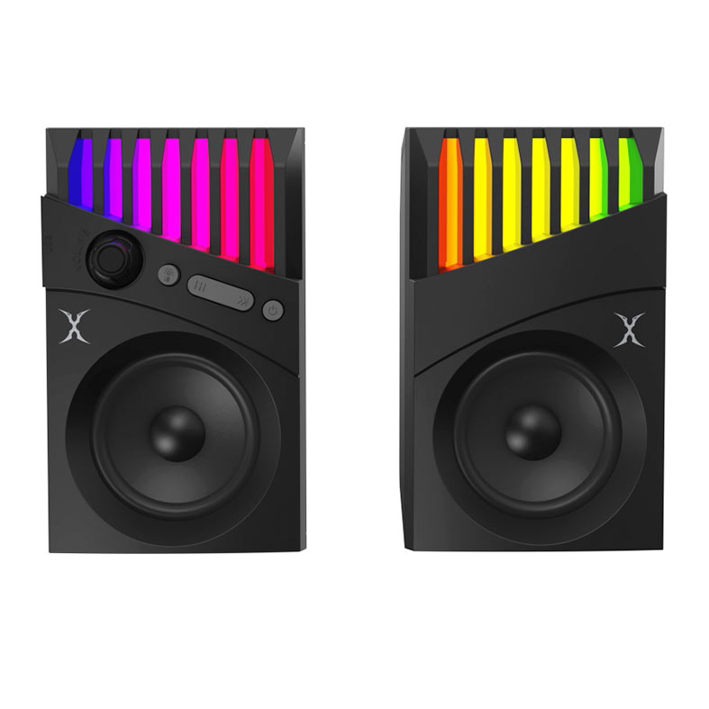 Caixa de Som Foxxray SPK-01, RGB, 2x5W RMS, Bluetooth, Preto, FXR-SPK-01-BK - miniatura 6