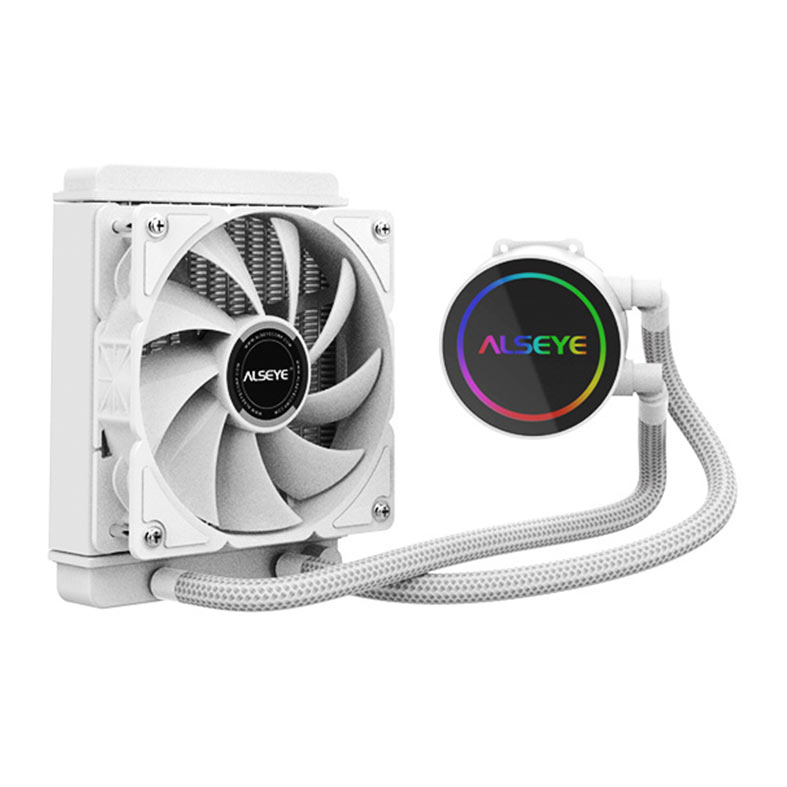 Water Cooler Alseye Y120, Rainbow, 120mm, Branco, Y120-W-RAINBOW - miniatura 4