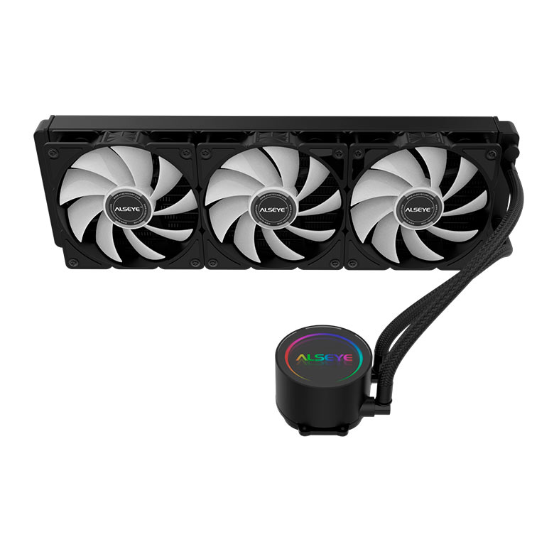 Water Cooler Alseye Y360 BA, ARGB, 360mm, Preto, Y360-BA-ARGB - miniatura 5