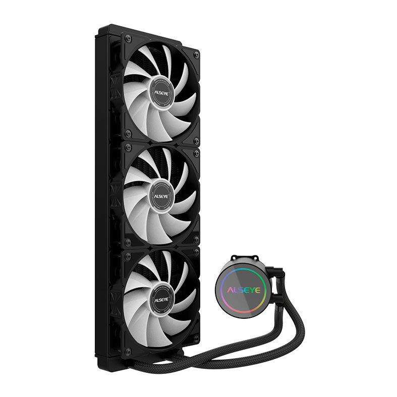 Water Cooler Alseye Y360 BA, ARGB, 360mm, Preto, Y360-BA-ARGB - miniatura 4