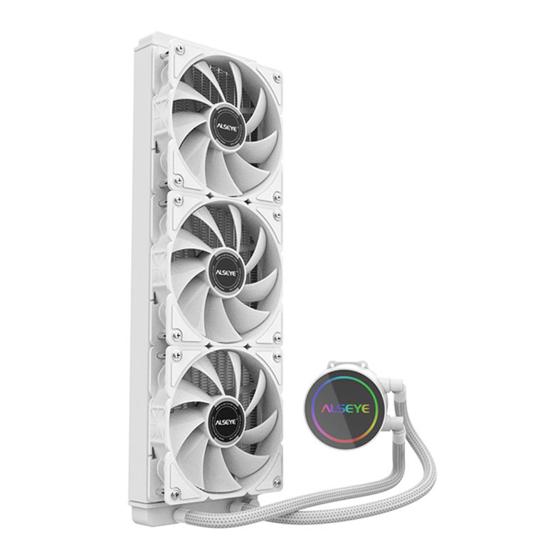 Water Cooler Alseye Y360 WA, ARGB, 360mm, Branco, Y360-WA-ARGB - miniatura 5