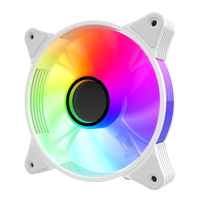 Ventoinha Alseye YT120, Rainbow, 120mm, Branco, YT120-WHITE - miniatura 4