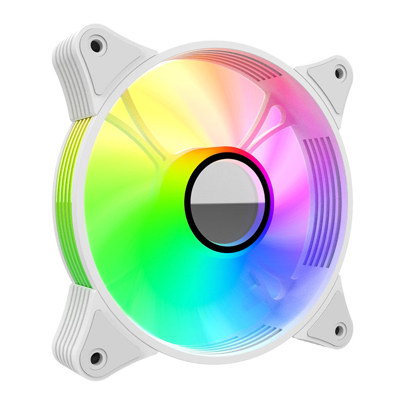 Ventoinha Alseye YT120, Rainbow, 120mm, Branco, YT120-WHITE - miniatura 3
