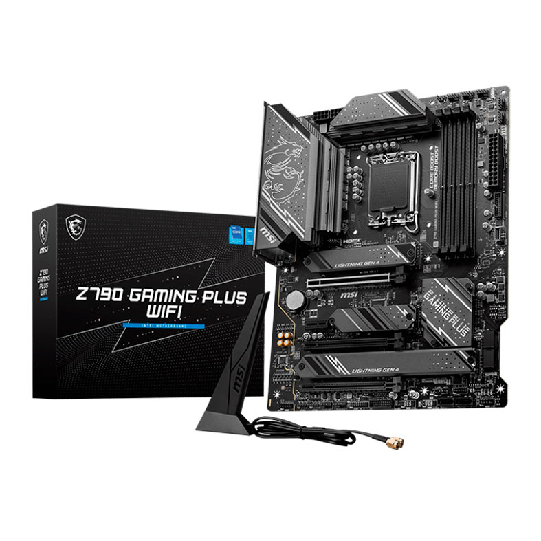 Placa Mae MSI Z790 Gaming Plus Wifi, DDR5, LGA 1700, ATX, Chipset Intel Z790, Z790-GAMING-PLUS-WIFI - miniatura 3
