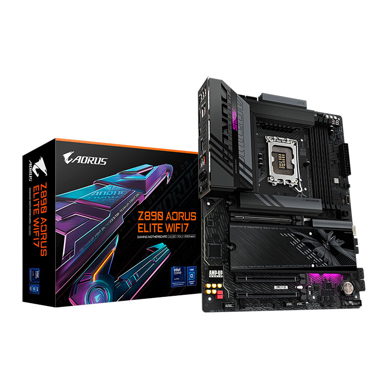 Placa Mae Gigabyte Z890 Aorus Elite WIFI7, DDR5, LGA 1851, ATX, Chipset Intel Z890, Z890-A-ELITE-WIFI7 - miniatura 3