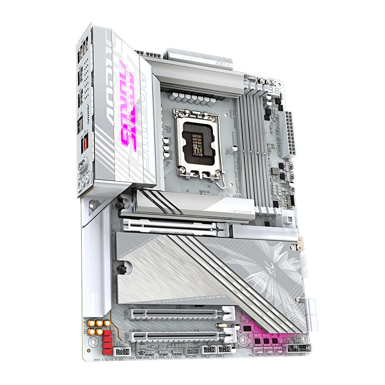 Placa Mae Gigabyte Z890 Aorus Elite X ICE, DDR5, LGA 1851, ATX, Chipset Intel Z890, Z890-A-ELITE-X-ICE - miniatura 4