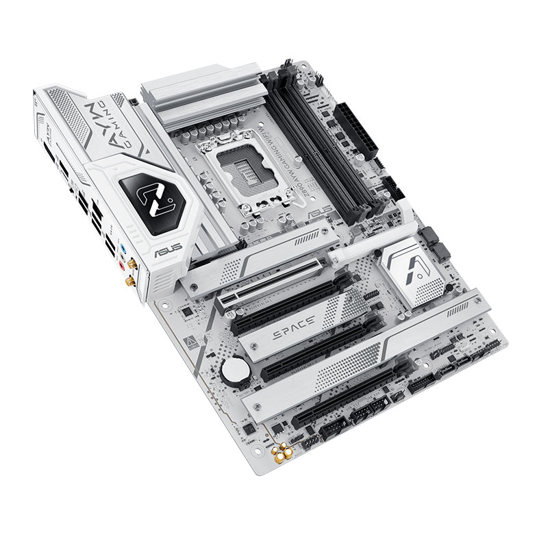 PRE VENDA - Placa Mae Asus Z890 AYW Gaming WiFi W, DDR5, LGA1851, ATX, Chipset Intel Z890, Z890-AYW-GAMING-WIFI-W - miniatura 6