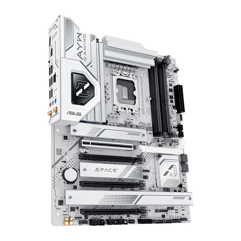 PRE VENDA - Placa Mae Asus Z890 AYW Gaming WiFi W, DDR5, LGA1851, ATX, Chipset Intel Z890, Z890-AYW-GAMING-WIFI-W - miniatura 5