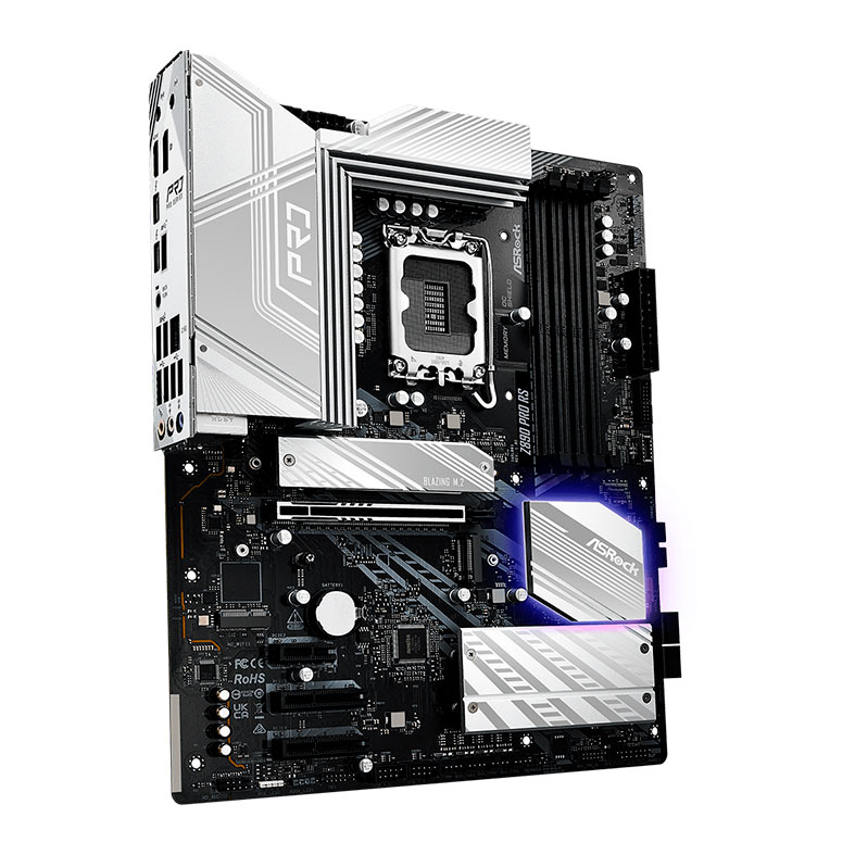Placa Mae AsRock Z890 Pro RS, DDR5, LGA1851, ATX, Chipset Intel Z890, Z890-PRO-RS - miniatura 4
