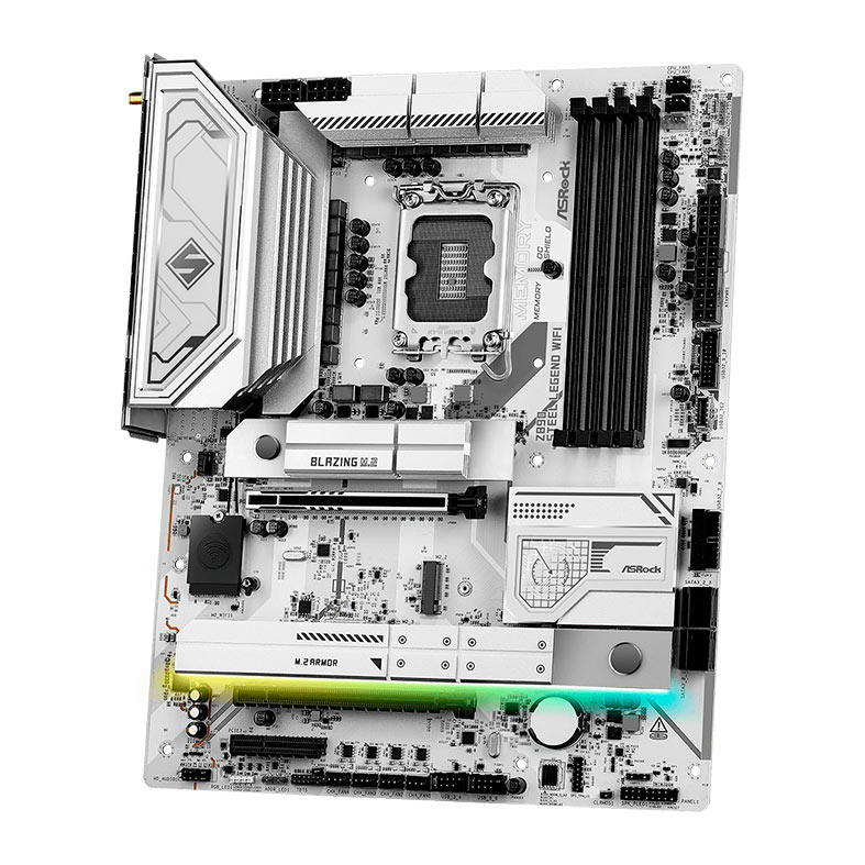 PRE VENDA - Placa Mae AsRock Z890 Steel Legend WiFi, DDR5, LGA1851, ATX, Chipset Intel Z890, Z890-STEEL-LEGEND-WIFI - miniatura 6