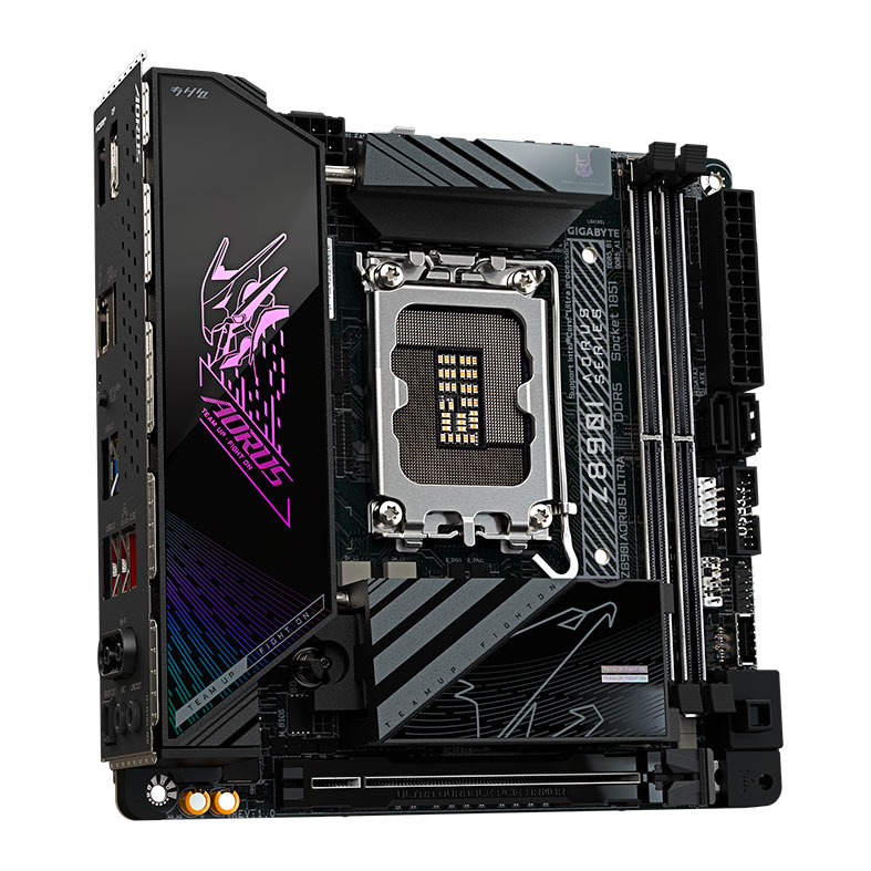 Placa Mae Gigabyte Z890I Aorus Ultra, DDR5, LGA1851, Mini-ITX, Chipset Intel Z890, Z890I-AORUS-ULTRA - miniatura 4