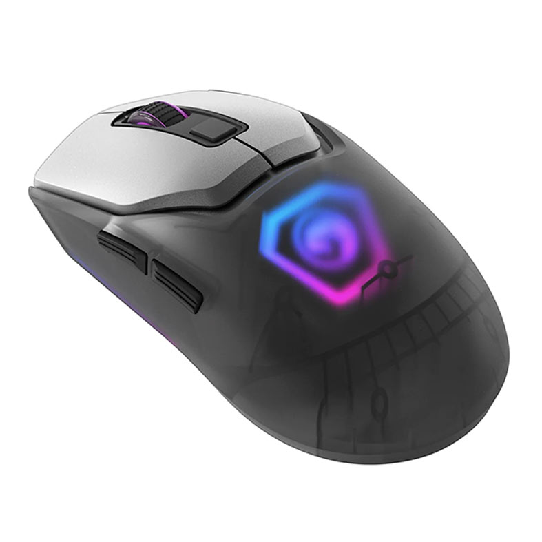 Mouse Gamer Marvo Z Fit Pro G1W, RGB, Wireless, 19000DPI, 7 Botoes, Cinza, ZFITPRO-G1W-GRAY - miniatura 4
