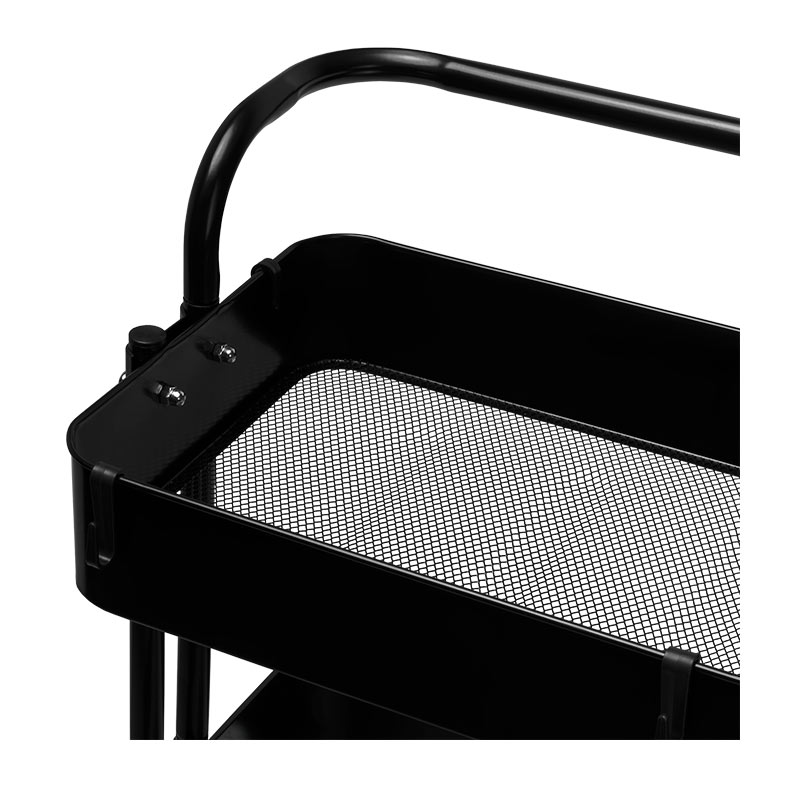 Carrinho Organizador Zinnia Allure ZO1, Preto, ZNC-ALLR-BK01 - miniatura 7