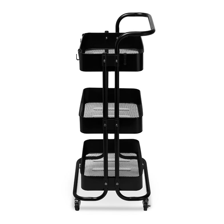 Carrinho Organizador Zinnia Allure ZO1, Preto, ZNC-ALLR-BK01 - miniatura 5