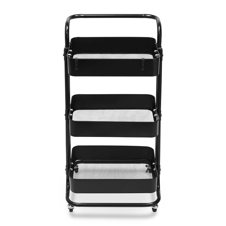 Carrinho Organizador Zinnia Allure ZO1, Preto, ZNC-ALLR-BK01 - miniatura 3