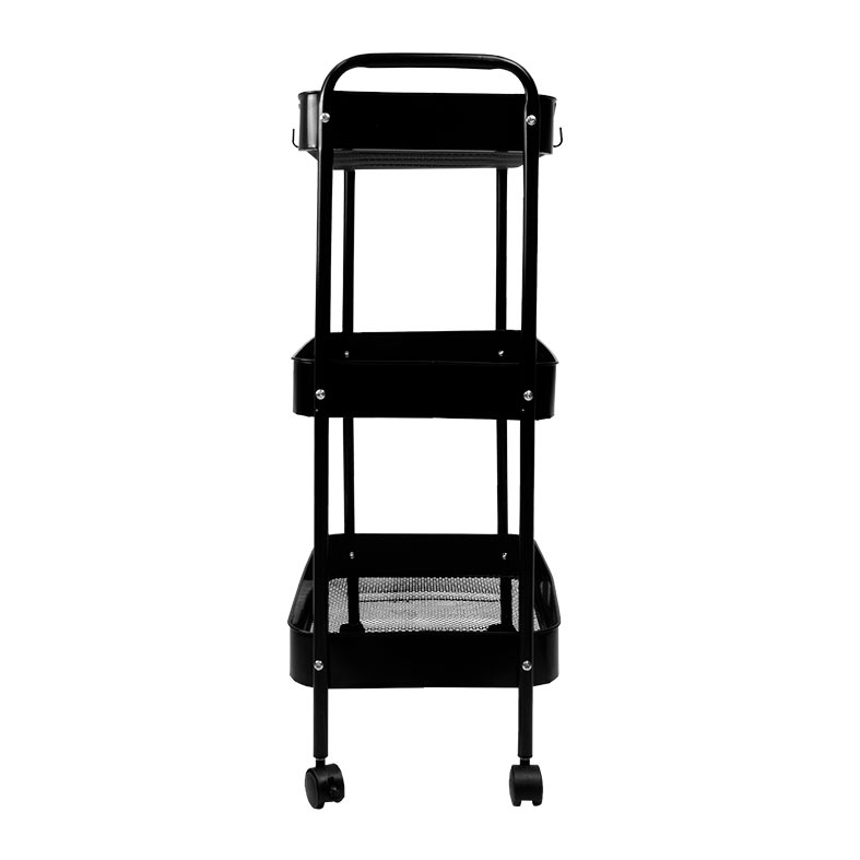 Carrinho Organizador Multiuso Zinnia Allure ZO2, Preto, ZNC-ALLR-BK02 - miniatura 6