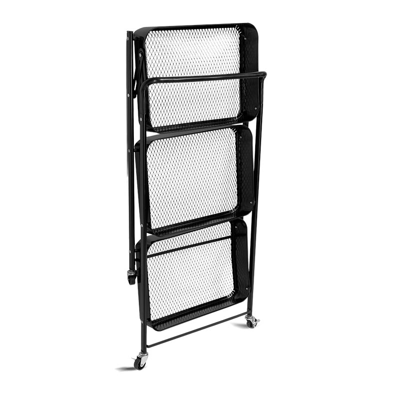 Carrinho Organizador Multiuso Zinnia Allure Retratil ZO7, Preto, ZNC-ALLR-BK03 - miniatura 5