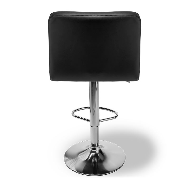 Kit Banqueta Zinnia Detroit ZB1, 2 unidades, Preto, ZNC-DTRT-BK01 - miniatura 7