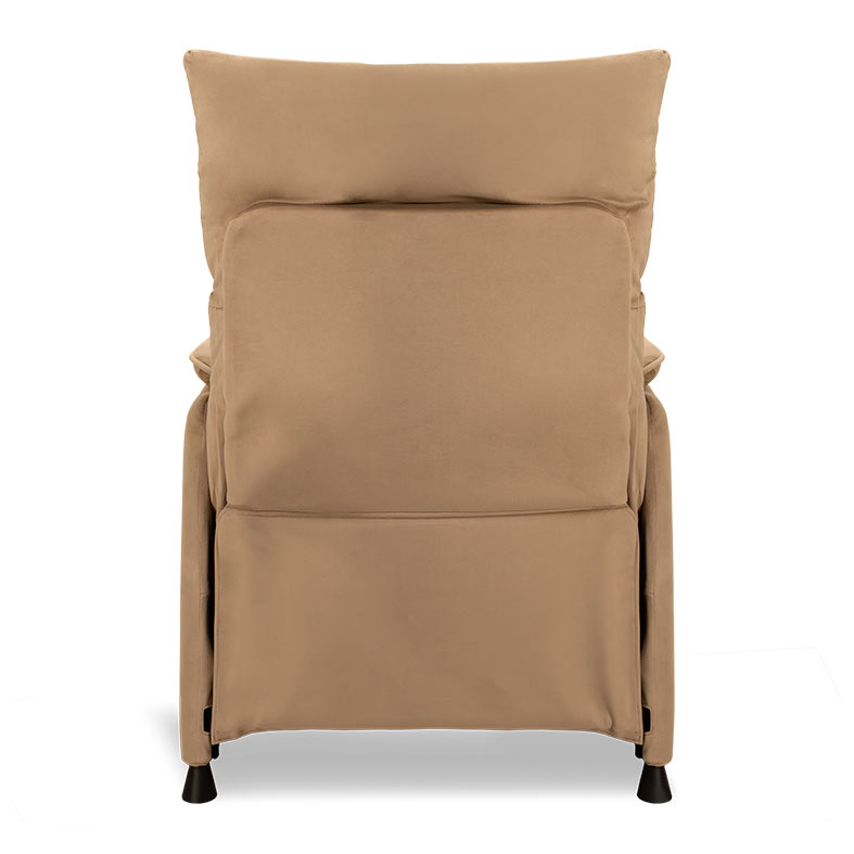 Poltrona Eletrica Reclinavel Zinnia Sicilia, Tecido Suede Anti-Arranhao, Bege, ZNC-SCL-MR01 - miniatura 7