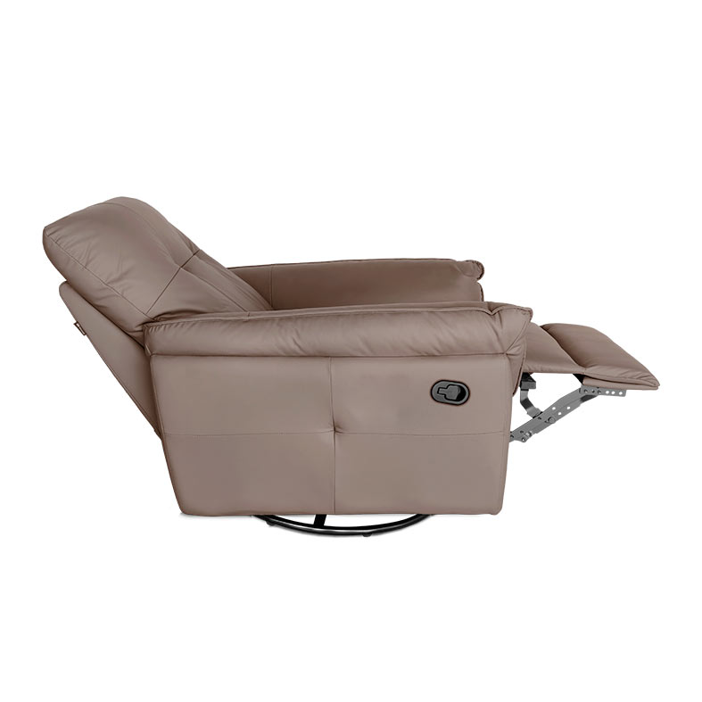 Poltrona Manual Reclinavel Zinnia Salford, Corino Anti-Arranhao, Cinza, ZNC-SFR-CZ02 - miniatura 5