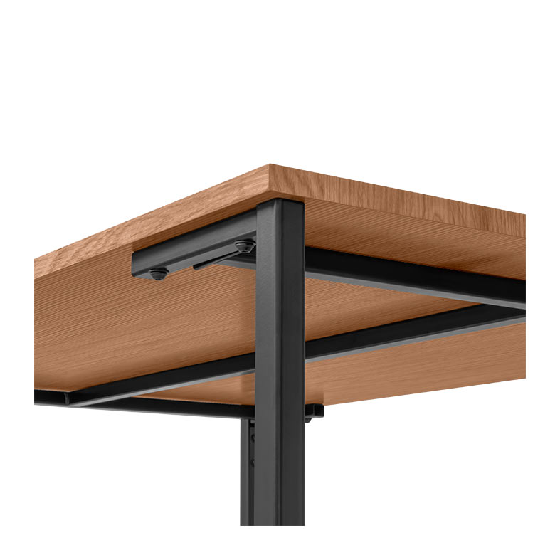 Mesa de Jantar Zinnia Zenith ZM4, 80cm, Madeira, ZNC-ZNM4-WD01 - miniatura 5