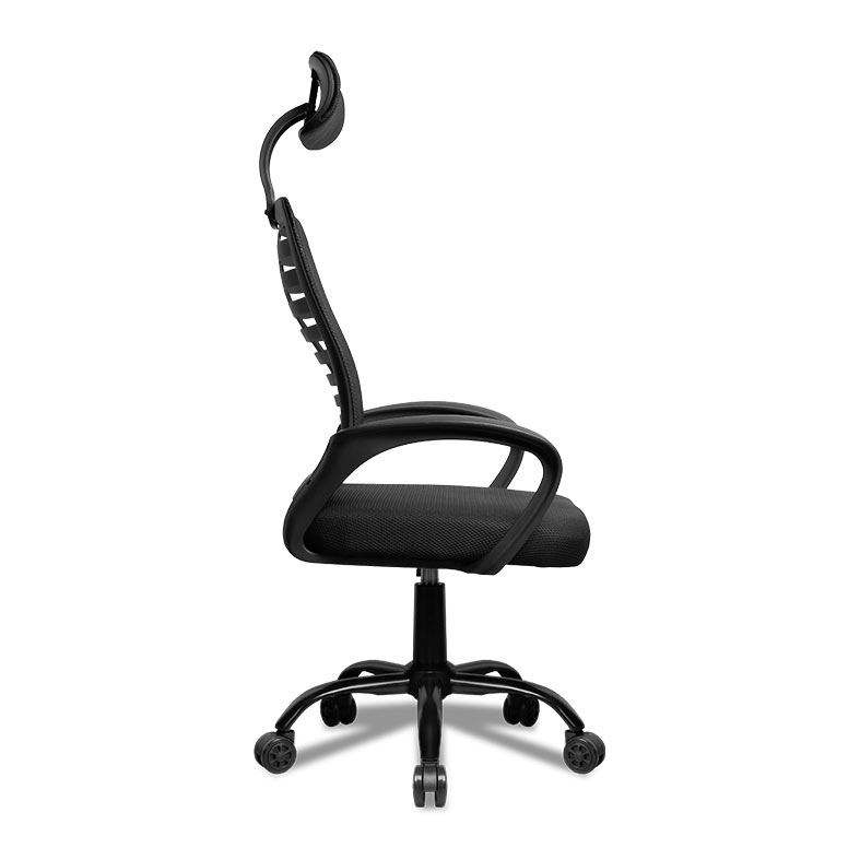Cadeira Office Zinnia Aloe, Preto, ZNO-ALOE-BK - miniatura 5