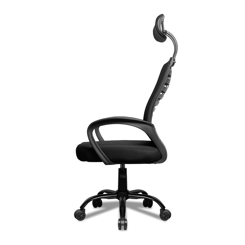 Cadeira Office Zinnia Aloe, Preto, ZNO-ALOE-BK - miniatura 6