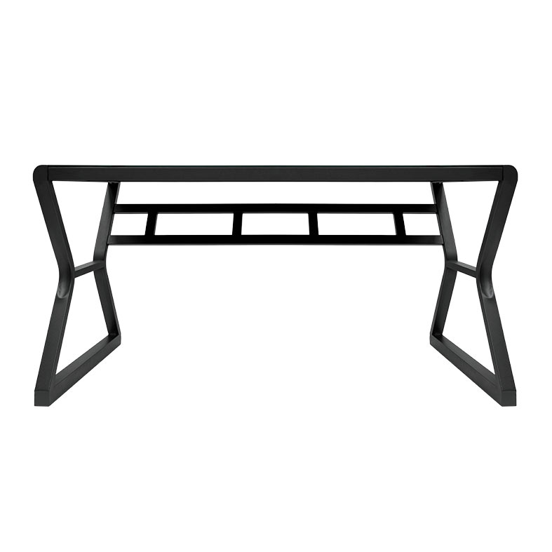 Mesa para Escritório Zinnia Aurea A140, Vidro Temperado, 140cm, Preto, ZNO-ARA-BK01 - miniatura 6