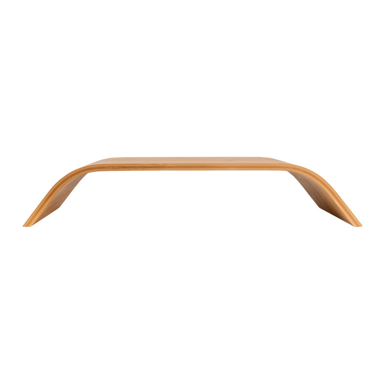 Base em Arco Para Monitor Zinnia, Com Elevacao, Bambu, ZNO-ARC-NT - miniatura 4