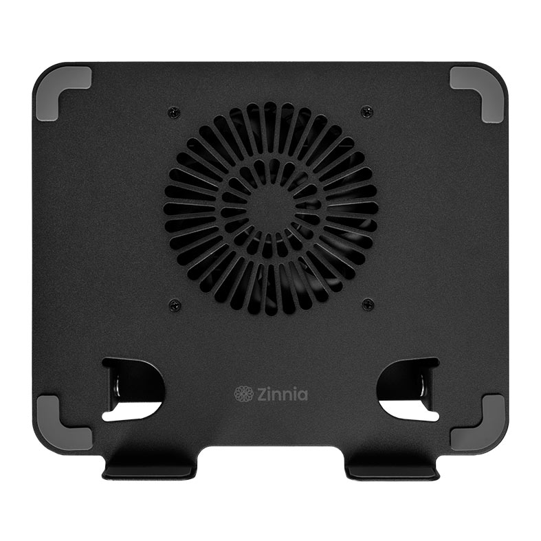 Base Para Notebook Zinnia Aria, Ate 17.3 Pol, Com Fan, Preto, ZNO-ARI-AL01 - miniatura 5