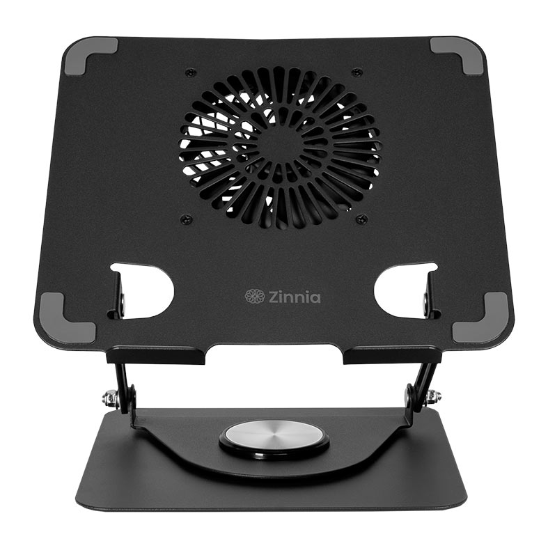 Base Para Notebook Zinnia Aria, Ate 17.3 Pol, Com Fan, Preto, ZNO-ARI-AL01 - miniatura 3