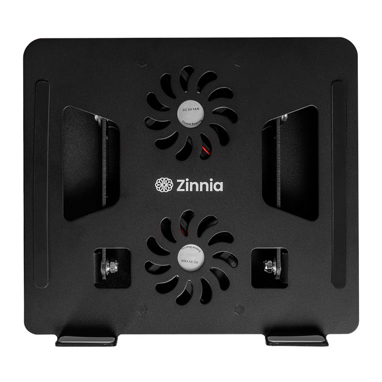 Base Para Notebook Zinnia Aria Pro, Ate 17.3 Pol, Com 2 Fans, Preto, ZNO-ARIPRO-AL01 - miniatura 5