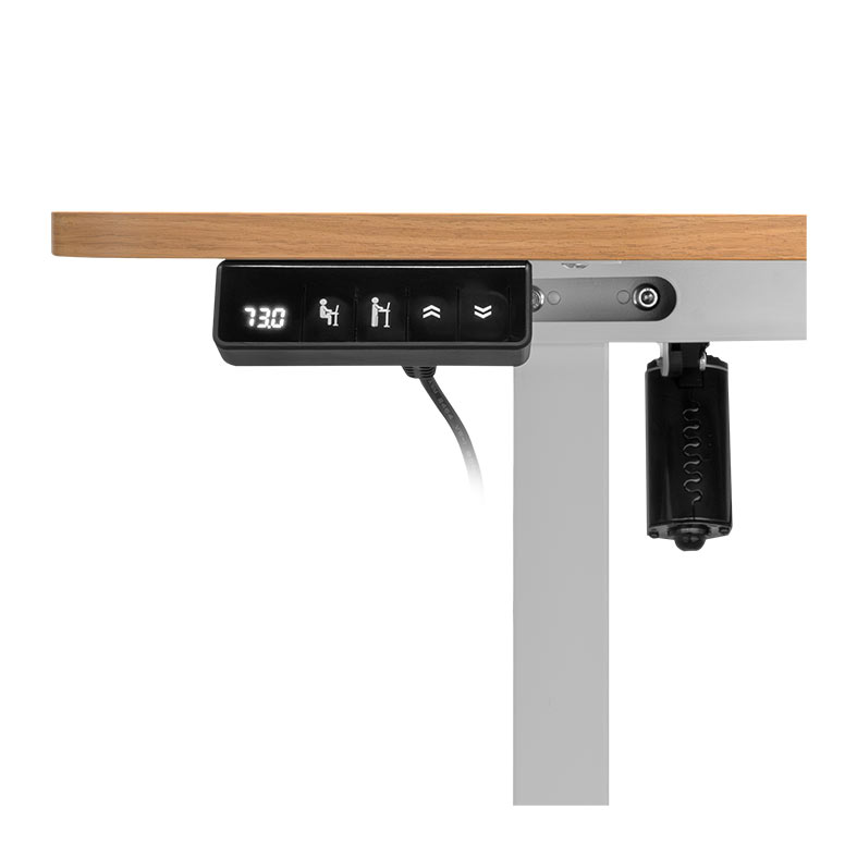 Mesa Office Zinnia Astera, 120cm, Com Regulagem de Altura, Madeira, ZNO-ASRA12-WD01 - miniatura 5