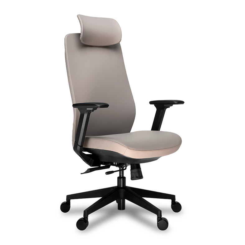 Cadeira Office Zinnia Atenas, Cinza, ZNO-ATNS-GY - miniatura 4